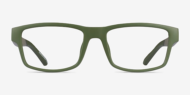 Armani Exchange AX3140U Matte Green PlasticEyeglass Frames from EyeBuyDirect, Front View