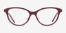 Armani Exchange AX3138U Shiny Bordeaux PlastiqueMontures de lunettes de vue d'EyeBuyDirect, Vue de Face