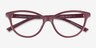 Armani Exchange AX3138U Shiny Bordeaux PlastiqueMontures de lunettes de vue d'EyeBuyDirect, Vue Rapprochée