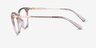 Coach HC6297D Transparent Khaki AcetateEyeglass Frames from EyeBuyDirect, Side View
