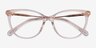 Coach HC6297D Transparent Khaki AcetateEyeglass Frames from EyeBuyDirect, Closed View