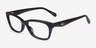 Coach HC6285U Noir AcétateMontures de lunettes de vue d'EyeBuyDirect, Vue d'Angle