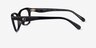 Coach HC6285U Noir AcétateMontures de lunettes de vue d'EyeBuyDirect, Vue de Côté