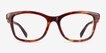 Coach HC6286U Walnut Tortoise Alternative MaterialsEyeglass Frames from EyeBuyDirect, Front View