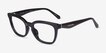 Coach HC6288U Black AcetateEyeglass Frames from EyeBuyDirect, Angle View