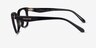 Coach HC6288U Black AcetateEyeglass Frames from EyeBuyDirect, Side View