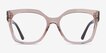 Vogue Eyewear VO5691 Transparent Brown PlasticEyeglass Frames from EyeBuyDirect, Front View