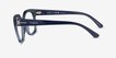 Vogue Eyewear VO5691 Transparent Azure PlasticEyeglass Frames from EyeBuyDirect, Side View