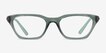 Vogue Eyewear VO5698 Transparent Mallard Green PlasticEyeglass Frames from EyeBuyDirect, Front View