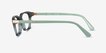 Vogue Eyewear VO5698 Transparent Mallard Green PlasticEyeglass Frames from EyeBuyDirect, Side View