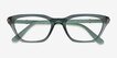 Vogue Eyewear VO5698 Transparent Mallard Green PlasticEyeglass Frames from EyeBuyDirect, Closed View