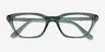 Vogue Eyewear VO5698 Transparent Mallard Green PlasticEyeglass Frames from EyeBuyDirect, Closed View