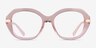 Vogue Eyewear VO5705B Transparent Pink PlasticEyeglass Frames from EyeBuyDirect, Front View