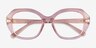 Vogue Eyewear VO5705B Transparent Pink PlasticEyeglass Frames from EyeBuyDirect, Closed View