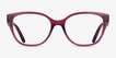 Vogue Eyewear VO5712 Transparent Purple PlasticEyeglass Frames from EyeBuyDirect, Front View