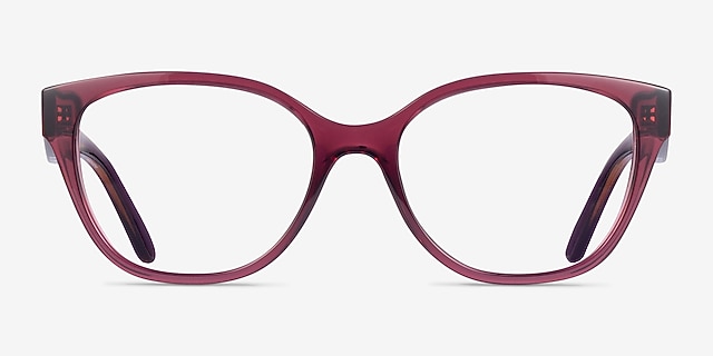 Vogue Eyewear VO5712 Transparent Purple PlasticEyeglass Frames from EyeBuyDirect, Front View