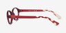 Vogue Eyewear VY2043 Transparent Red PlasticEyeglass Frames from EyeBuyDirect, Side View