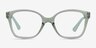 Vogue Eyewear VY2045 Transparent Green PlasticEyeglass Frames from EyeBuyDirect, Front View