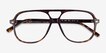 Ray-Ban RB5698 Tortoise AcetateEyeglass Frames from EyeBuyDirect, Closed View