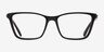 Swarovski SK2015 Noir AcétateMontures de lunettes de vue d'EyeBuyDirect, Vue de Face