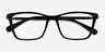 Swarovski SK2015 Noir AcétateMontures de lunettes de vue d'EyeBuyDirect, Vue Rapprochée