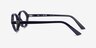Ray-Ban RB7265 Noir PlastiqueMontures de lunettes de vue d'EyeBuyDirect, Vue de Côté