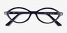 Ray-Ban RB7265 Noir PlastiqueMontures de lunettes de vue d'EyeBuyDirect, Vue Rapprochée