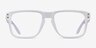 Oakley Holbrook Rx Matte Clear PlastiqueMontures de lunettes de vue d'EyeBuyDirect, Vue de Face