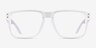 Oakley Holbrook Rx Matte Clear PlastiqueMontures de lunettes de vue d'EyeBuyDirect, Vue de Face