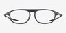 Oakley Neomata Satin Black PlasticEyeglass Frames from EyeBuyDirect, Front View