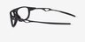 Oakley Neomata Satin Black PlasticEyeglass Frames from EyeBuyDirect, Side View