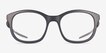 Oakley Neoture Satin Black PlasticEyeglass Frames from EyeBuyDirect, Front View
