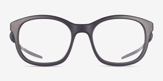 Oakley Neoture Satin Black PlasticEyeglass Frames from EyeBuyDirect, Front View