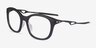 Oakley Neoture Satin Black PlastiqueMontures de lunettes de vue d'EyeBuyDirect, Vue d'Angle