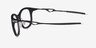 Oakley Neoture Satin Black PlastiqueMontures de lunettes de vue d'EyeBuyDirect, Vue de Côté