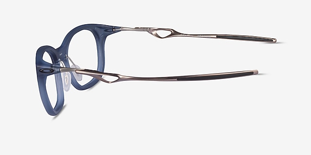 Oakley Neoture Transparent Abyss PlasticEyeglass Frames from EyeBuyDirect, Side View