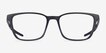 Oakley Thinboard Satin Black PlasticEyeglass Frames from EyeBuyDirect, Front View