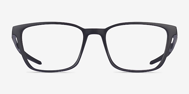 Oakley Thinboard Satin Black PlasticEyeglass Frames from EyeBuyDirect, Front View