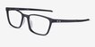 Oakley Thinboard Satin Black PlasticEyeglass Frames from EyeBuyDirect, Angle View