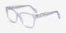 Swarovski SK2008 Crystal AcetateEyeglass Frames from EyeBuyDirect, Angle View