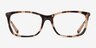 Michael Kors MK4030 Vivianna Ii Pink Tortoise AcetateEyeglass Frames from EyeBuyDirect, Front View