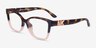 Michael Kors MK4094U Karlie I Tortoise PlasticEyeglass Frames from EyeBuyDirect, Angle View