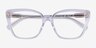 Michael Kors MK4110U Avila Clear Transparent Alternative MaterialsEyeglass Frames from EyeBuyDirect, Closed View