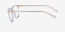 Michael Kors MK4067U Santa Clara Clear AcetateEyeglass Frames from EyeBuyDirect, Side View