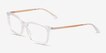 Michael Kors MK4030 Vivianna Ii Clear AcetateEyeglass Frames from EyeBuyDirect, Angle View