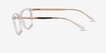 Michael Kors MK4030 Vivianna Ii Clear AcetateEyeglass Frames from EyeBuyDirect, Side View