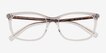 Michael Kors MK4030 Vivianna Ii Clear AcetateEyeglass Frames from EyeBuyDirect, Closed View
