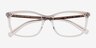 Michael Kors MK4030 Vivianna Ii Transparent AcétateMontures de lunettes de vue d'EyeBuyDirect, Vue Rapprochée
