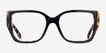 Michael Kors MK4115U Castello Black Amber Tortoise AcetateEyeglass Frames from EyeBuyDirect, Front View