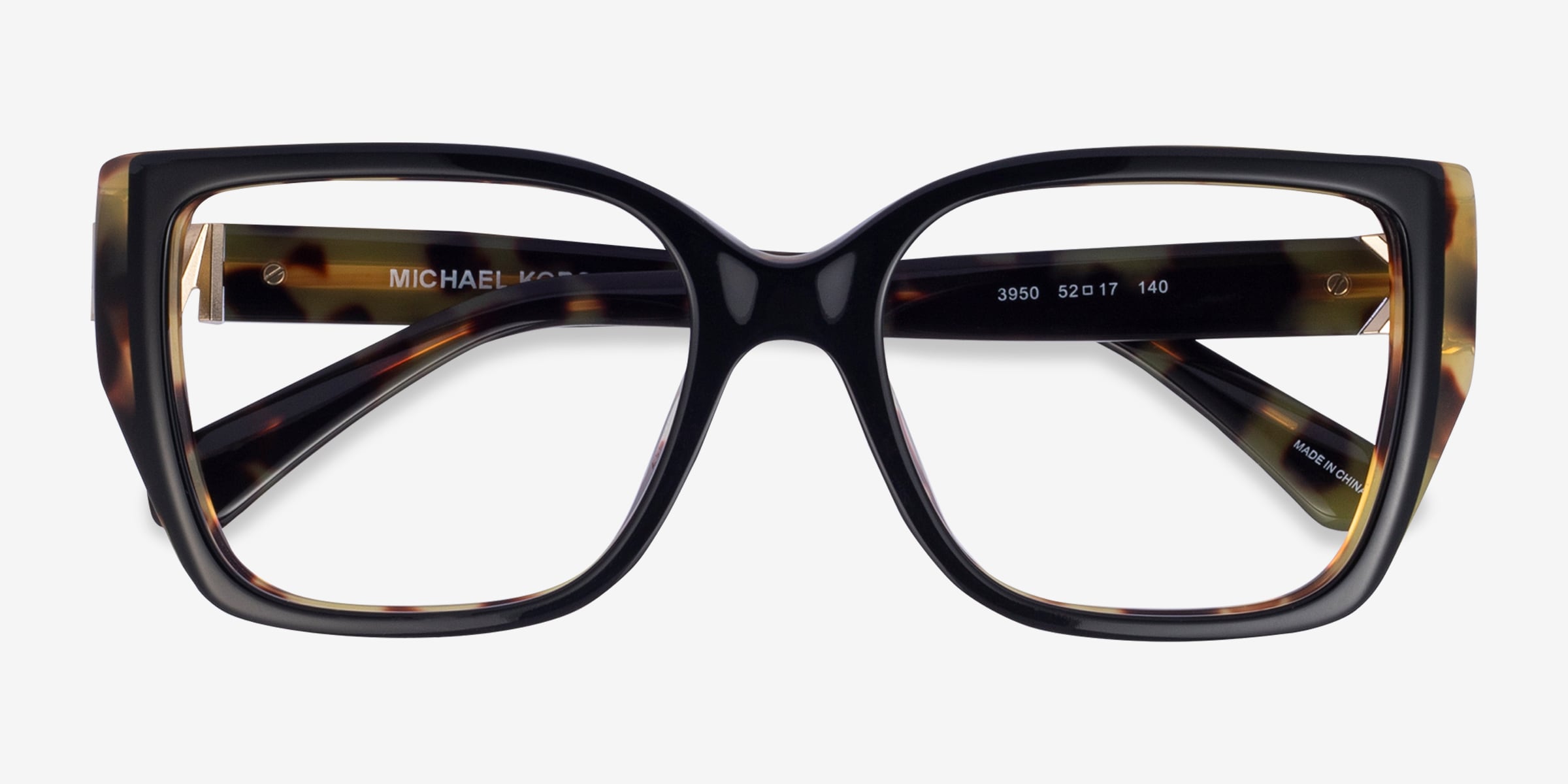 Michael Kors MK4115U Castello - Square Amazon Green Tortoise Frame